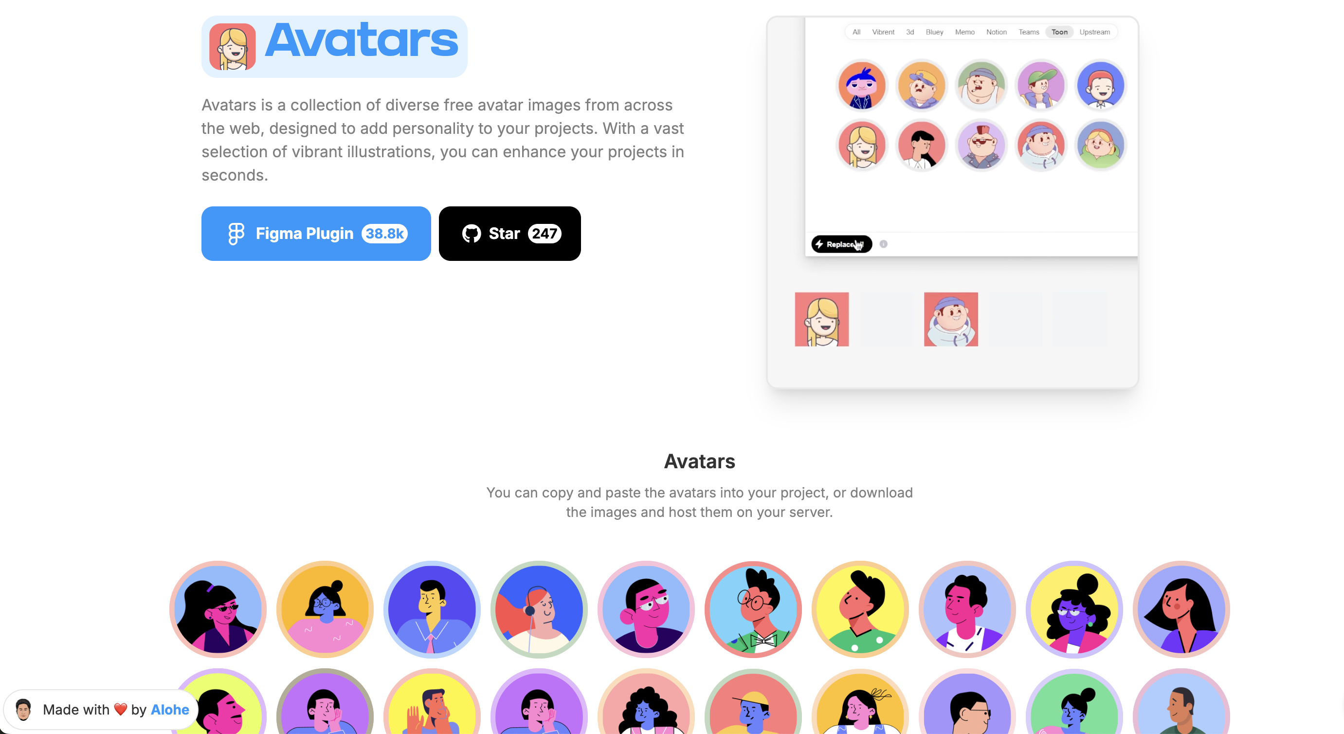 开源头像生成工具网站